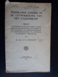 Francois, mr.Dr.J.P.A. - Nederlands aandeel in de ontwikkeling van het volkenrecht, rede uitgesproken bij de aanvaarding van het ambt van buitengewoon hoogleraar volkenrecht, Rotterdam