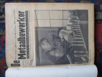  - DE METAALBEWERKER 1939: 46e jrg. nr 1 t/m nr 26