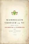 Aloïs Sledsens - Wommelgem vroeger en nu bijdrage tot de geschiedenis van Wommelgem