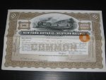 Certificaat - New York, Ontario & Western Railway