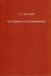 Holland, Thomas Erskine. - The elements of jurisprudence.