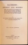 H. Stanley Redgrove - Alchemy : ancient and modern