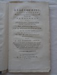 Kanter, J. de. - Redevoering, uitgesproken Bij de plegtige ontblooting van het herstelde Praalgraf der Luitenant-Admiralen van Zeeland, de gebroeders Jan en Cornelis Evertsen, in de Nieuwe Kerk te Middelburg; Op den 18. van Lentemaand MDCCCXVIII.