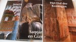 Roveri  & Leospo & Nolli - Atrium cultuurgidsen: Het dal der koningen + Saqqara en Gizeh + Jeruzalem, religieuze monumenten