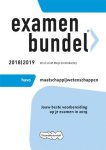  - Examenbundel havo Maatschappijwetenschappen 2018/2019