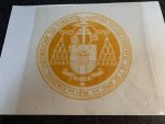  - Coat of arms of Kardinaal Dr. J. de Jong, Kardinaal-Aartsbisschop van Utrecht 1946.
