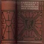 Duinen van P.  Leeraar M.O. - Campagne's Fransch woordenboek. Eerste deel: Fransch-Nederlandsch.