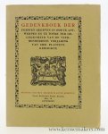 Sabbe, Maurits. - Gedenkboek der feesten gegeven in 1920 te Antwerpen en te Tours ter gelegenheid van de vierhonderdste verjaring van Chr. Plantin's geboorte.