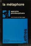 JONGEN, R., (ED.) - La métaphore. Approche pluridisciplinaire.