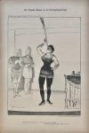 Braakensiek, Johan (1858-1940) - [Original lithograph/lithografie by Johan Braakensiek] De Tweede Kamer en de Oorlogsbegrooting, 28 October 1894, 1 pp.