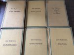 Jacob Wassermann - 6 delen van Wassermann; Caspar Hauser Über die tragheit des herzens, Laudin und die seinen, Ebel undergast, Der Fall Maurizius, Christian Wahnschaffe I & II