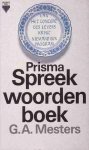 Mesters, G. A. - Prisma spreekwoordenboek