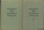 Engler, A. - A. Engler's Syllabus der Pflanzenfamilien mit besonderer Berücksichtigung der Nutzpflanzen nebst einer Übersicht über die Florenreiche und Florengebiete der Erde (2 volumes)