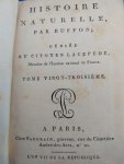 Buffon - Histoire naturelle, Dédiée au citoyen lacepede (tome vingt-Troisieme)