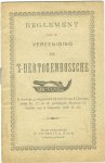 Lanschot G. van ( president ) e.a. ondertekenaars - Reglement voor de vereeniging de `s-Hertogenbossche IJs-club  ( ijsclub Schaatsen )