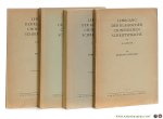 Haenisch, E. - Lehrgang der Klassischen Chinesischen Schriftsprache [ 4 volumes ].
