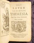 haer Felven Befchreven - Het leven van de Heylige Theresia Door haer Felven Befchreven. Nieuwe overfettinge. Antwerpen By Joannes Franciscus de Roveroy