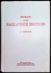 Tuerlinckx J. F. - Bijdrage Tot Een Hagelandsch Idioticon