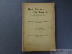 Leo Goemans. - Het dialect van Leuven: eene phonetisch-historische studie. Deel III: Morphologie (vervolg), tekst, aanhangsel en woordenlijst.