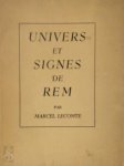 Marcel Lecomte 14946 - Univers et signes de Rem