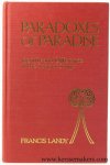 Landy, Francis. - Paradoxes of Paradise. Identity and Difference in the Song of Songs.
