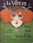 CLÉRICE FRÈRES - La Vipère Vintage illustrated sheet music - 1921