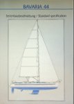 Bavaria - Original brochure specifications Bavaria 44 Sailing Yacht