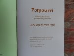 Dudok van Heel, J.M. - Potpourri. - Een mengelmoes van gevoelens en gedachten.