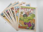Marvel Comics ( UK): - Hulk Comic (UK) Vol.1 , No. 35-42, Oct- Dec 1979,