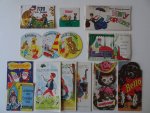 Diverse auteurs en illustratoren. - Bello. Vijfde deeltje uit de Radion-dierenboekjesreeks/ Wollywat. Eerste deeltje uit de Radion-dierenboekjesreeks/ Assepoester (Radion- reclameboekje)/ Roodkapje (Radion- reclameboekje)/ Gelukkige Hans (Radion- reclameboekje)/ De koning die 's...