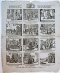  - Centsprent: Hier kunt gij voor- en Tegenspoed, / Van twee opregte, brave Liên, / Van Hendrik en van Anna, zien ... V.