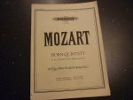 Mozart. W.A. (1756 – 1791) - Horn-Quintet K. No. 407 in Es dur; for Solo Horn & Piano
