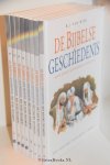 Burghout, Adri|Wijk, B.J. van - De Bijbelse Geschiedenis    (8 delen compleet)    (alleen voorraad 55% korting)