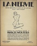 Emile LECOMTE ( directeur ) - La Nervie - LA NERVIE - Revue mensuelle d'arts et de lettres. Num ro X de 1924. dans ce numero dedie a Marcel Wolfers