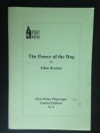 Drysden, Ellen - The Power of the Dog, First Writes Playscripts Limited Editions No 4