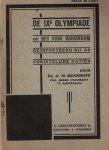 Berkhoff, Ds. A.M. - Berkhoff, Ds. A.M.-De IXe Olympiade of Het oude heidendom geïmporteerd bij de christelijke natiën