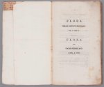 HC van Hall - Flora belgii septentrionalis [sive index plantarum indigenarum [florae batavae compendium], quae iiusque in VII prov. foederatis repertae sunt]. Vol. 1, Pars II.