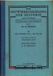 Rijpma, Dr. E. - De ontwikkelingsgang der Historie - Geillustreerde beknopte algemene en vaderlandse geschiedenis 2 het tijdperk van 1500 tot 1815