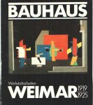 Scheidig, Walther - Bauhaus Weimar 1919-1924. Werkstattarbeiten.