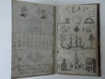 Swildens, J.H.. - Vaderlandsch A-B Boek voor de Nederlandsche Jeugd/ Eerste beginselen van het cyfferen en van alle kunsten en handwerken. 2 delen in 1 band.