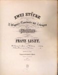 Liszt, Franz: - [R 279, 2] Zwei Stücke aus R. Wagner`s Tannhäuser und Lohengrin. Für das Pianoforte von Franz Liszt. No. 2. Elsa`s Brautzug zum Münster