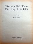 Arthur Knight (introduction) - The New York Times Directory of the Film