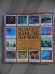 Cavelle, Simon - Decoratieve schildertechnieken. Een unieke alfabetische gids voor geschilderde decoratieve effecten met instructies over hun toepassing