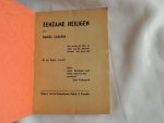 Schafer Schäfer,Daniel /  hoekendijk c carel karel - EENZAME HEILIGEN een oproep tot stilte en strijd aan de eenzame heiligevan onze tijd