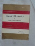 Salim, Theresia - Simple Dictionary in English - Chinese - Indonesian