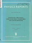 HÄNGGI, Peter & Harry THOMAS - Stochastic Processes: Time Evolution, Symmetries and Linear Response. Physics Report - Volume 88 Number 4.