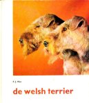  - De  WELSH  TERRIER  - F.J. Fles, uitgeverij Thieme, 109 blz.