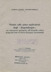 Calvino, Floriano & Giovanni Barrocu - Notizie sulle prime esplorazioni degli Angurtidorgius