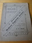 Bense, J.F. ; Tennyson, Alfred Lord       Schoolboek: Engelse gedichten met Nederlandse annotatie (woorden, uitleg e.,d) - Meesterwerken van Moderne Engelsche dichters: Enoch Arden