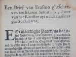 Erasmus van Rotterdam - Lingua, dat is de Tonge: leerende hoe de mensche zijn tonge bedwingen sal, welck een kleyn lidt is maer het kan veel quaets ende goets doen